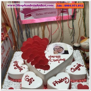 Bánh Sinh Nhật In Hình Ảnh - H518